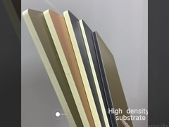 Μεταλλικό εσωτερικό τοίχωμα υδροφρόνητο pvc μπαμπού άνθρακα τοίχωμα