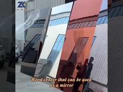 Αλεξίπυρη ξύλινη επιτροπή καπλαμάδων επιτροπής τοίχων καθρεφτών