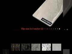 Εσωτερικά φύλλα επένδυσης PVC Βαμβούλη ίνες Ενσωματωμένο ξύλο Φανίρισμα Μαρμάριος Βαμβούλη Καρβουνό τοίχωμα