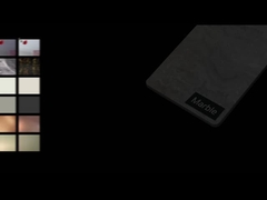 Επαγγελματική εξατομικευμένη ταχεία παράδοση φωτεινό στυλ πολυτέλειας μαρμάρινο μπαμπού άνθρακα ίνες ξύλου φινέρισμα