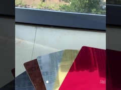 Χονδρική τιμή Κύκλος οθόνης Επεξεργασία τοίχου Πίνακας τοίχου ΠΕΤ Μπαμπού Καρπόξυλο