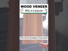 Στερεά εσωτερική διακόσμηση 1.22m πλάτους ξύλινη επιτροπή τοίχων PVC καπλαμάδων σιταριού ξύλινη