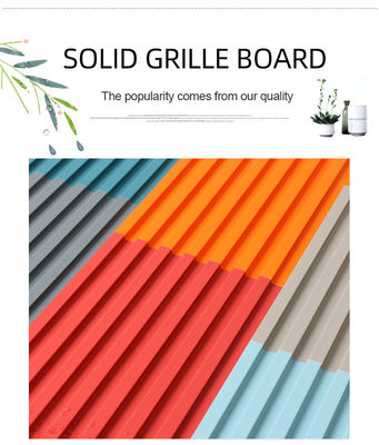 OEM ODM WPC Fluted Wall Panel Interior Formaldehyde Free