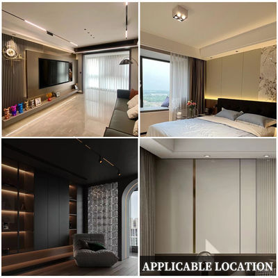 Anti Scratch Bamboo Charcoal Wall Board Metal Wood Panels PVC Wall Covering