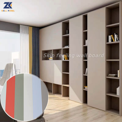 Skin Feel Bamboo Charcoal Bamboo Wood Fiber Wall Board 1220*3000*8mm