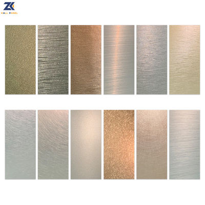 Simulated Metal Bamboo Charcoal Fiber Board Sound Absorbing