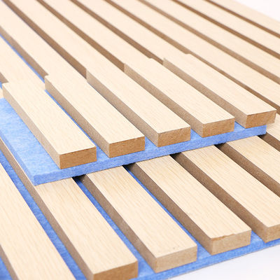 WPC Fluted Wall Panel Wall Acoustic Grille Wood Slats Anti Scratch