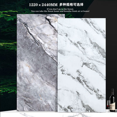 1220*2440mm Marble Wall Paneling Waterproof Marble Bamboo Charcoal Wood Veneer