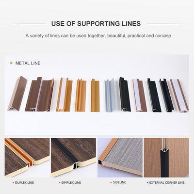 PVC Marble Wall Panel Factory Direct Sales Bamboo Wood Fiber TV Background Wall