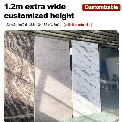 PET MARBLE PANEL BAMBOO WOOD Fibre FOR INTERIOR WALL PANEL