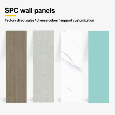 SPC Wall Panel Bathroom Board Marble Crystal Board Toilet Waterproof Wall Panel