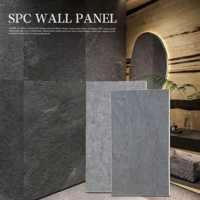 SPC Wall Panel Bathroom Board Marble Crystal Board Toilet Waterproof Wall Panel