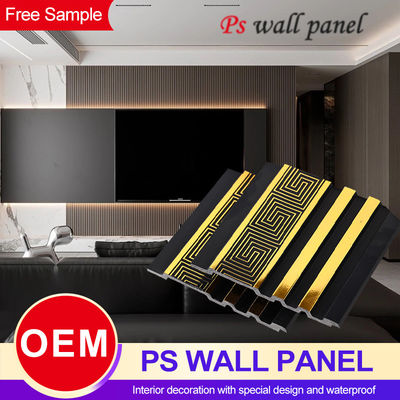 Modern Style PS Wall Panel Waterproof And Soundproof Hotel Interior Decoration