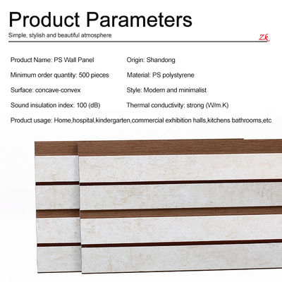 Custom Factory PS Wall Panels For Interior Decoration Of Houses WPC PS Ceiling Panels