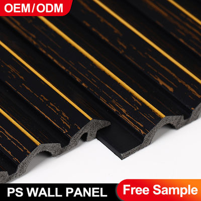 PS Wall Panel Luxury Style Eco-Friendly WPC Interior Decoration Background Wall Board