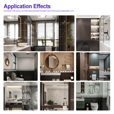 SPC Wall Panels Are Suitable For Wet Rooms Bathrooms PVC Plastic Waterproof Boards