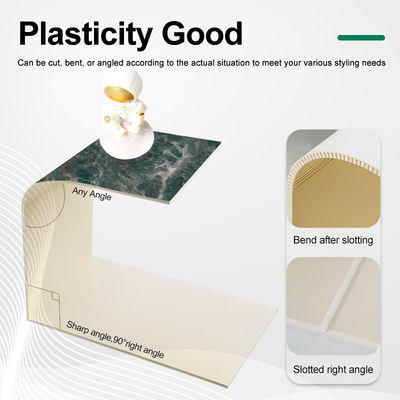 PVC Wall Panel Hot Sale 1220*2440*5/8mm Flame Retardant Bamboo Charcoal Wood Eco-Friendly PVC Marble Wall Panel Indoor Decorative Panel Ceiling For Hotel Renovation Project Specific Wall Panel