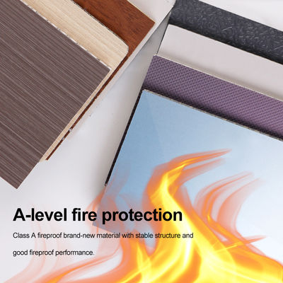 Hot Sale Bamboo Charcoal Wood Veneer Fire Retardant Panels Interior Decorative Wall Panels For Commercial Space