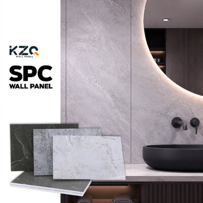 Bathroom Wall Panel Stone Plastic Composite Wall Panel for Bathroom Wall