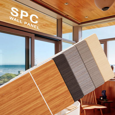 Πίνακας τοίχου SPC έκπληξη τιμή 600*2440mm αδιάβροχο και ανάφλεκτη μικροκρυσταλλική πέτρα τοίχος φιλικό προς το περιβάλλον μπάνιο και ντους για εσωτερικά διακοσμητικά πάνελ