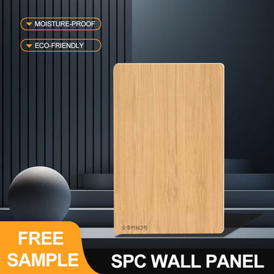 Προώθηση SPC τοίχου 600*2440*4mm Αδιάβροχη πέτρα πλαστική φιλική προς το περιβάλλον απλή σύγχρονη διακόσμηση τοίχοι για μπάνιο και ντους