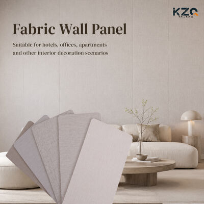 Fabric Texture Bamboo Card fiber board Εσωτερικά διακοσμητικά πάνελ για εμπορική χρήση
